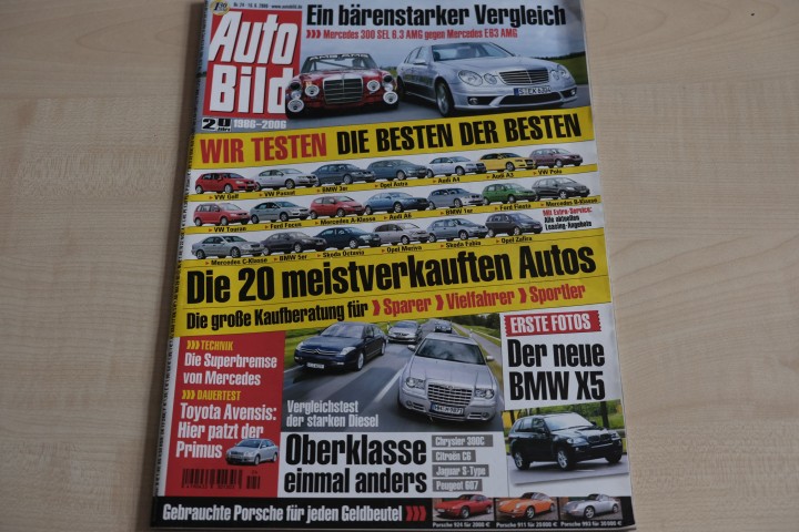 Deckblatt Auto Bild (24/2006)